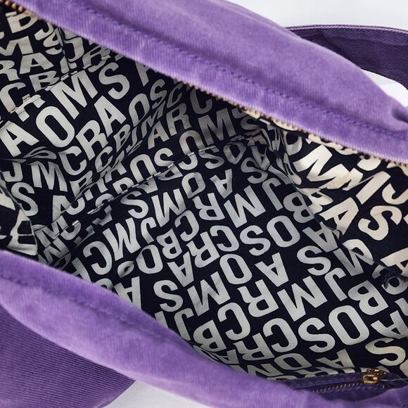 Marc by Marc Jacobs Y2K Miss Marc Girl Purple Messenger Shoulder Bag RARE - Picture 8 of 16